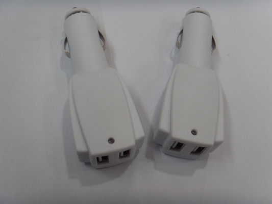 Portabel cepat pengisian Dual Port USB mikro kendaraan kekuatan Charger untuk Motorola telepon