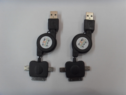 Data OEM Mini kabel pengisi baterai mobil Pro Bluetooth Micro USB Adaptor untuk BlackBerry