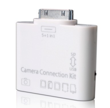 Mikro Apple iPhone 4S mobil Chargers Wireless USB konektor Kit untuk iPad